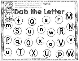 Bingo dauber alphabet coloring pages. A Dab Of Learning Bingo Dabber Alphabet Number Recognition Activities Kindergarten Preschool Literacy Learning Letters