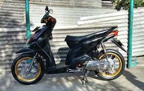 32 Modifikasi Motor Beat 2015 Warna Hitam Inspirasi Baru
