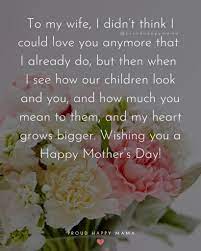 » an encourager like you is hard to find; 55 Best Happy Mothers Day Quotes For Wife With Images