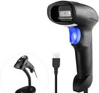 NetumScan Automatic Handheld USB QR Barcode Scanner 1D 2D Image Bar Co