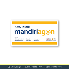 Download banner agen brilink bri dalam format coreldraw mulai versi 14. Rabee Design Contoh Spanduk Agen Mandiri Uk 2 5 X 1 M Menerima Jasa Design Printing Banner Spanduk X Banner Roll Banner Kartu Nama Id