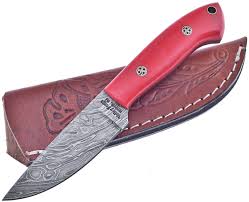 Here is a classic favorite for those that love things both sharp and pointed. Fvfd49dmo Frost Cutlery Valley Forge Damascus Fixed Blade Knife Orange G10