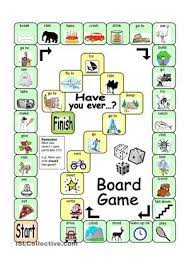 Board Game Have You Ever Board Games Present Simple Frequency Adverbs