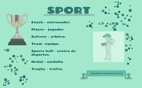 En esta ocasión queremos dejarles el vocabulario relacionado con los deportes en inglés y es que para muchos practicar actividades deportivas es una afición que les permite salir de la rutina. Deporte En Ingles Ejercicios Ingles Online