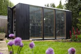 Modular Library Studio With A Flexible Design And A Prefab System Hinterhof Buro Hinterhof Studio Container Haus