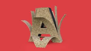 Pottery and sculptures are good examples of 3. 3d Alphabet On Behance