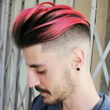 Hairstyle hair color hair care formal celebrity beauty. Awesome 55 Excellent Ideas For Pompadour Fade In Mood For The Change Mens Hair Colour Men Hair Color Hair Highlights