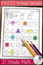 Free First Grade Math Practice Worksheets First Grade Math Math Practice Worksheets 1st Grade Math