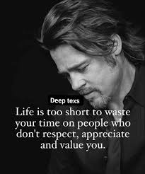 When you finally start to see your own worth, something changes. You  realize that it's harder to stay around people who don't appreciate you.  It's not about thinking that you're better than