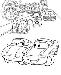 Fire & rescue, released on july 18, 2014. Lightning Mcqueen And Sally Coloring Page