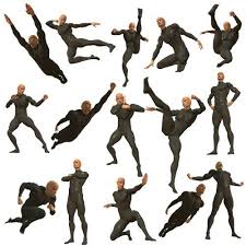 Hero Poses For Michael 3 0 0 Jpg 500 500 Jumping Poses Fighting Poses Drawing Body Poses