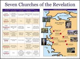 Seven Churches Of The Revelation Wall Chart