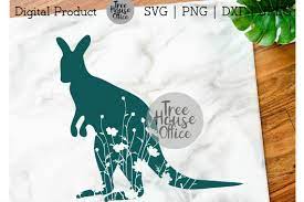 Download Flower Kangaroo Wildflower Zentangle Mandala Svg Dxf Png 438497 Svgs Design Bundles