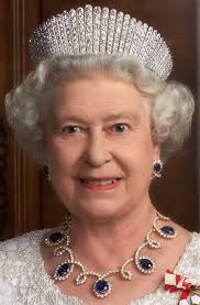The emblem was changed to an icon of st. Queen Elizabeth Ii In Diamonds And Sapphires Royal Crown Jewels British Crown Jewels Queen Elizabeth