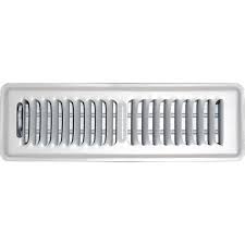 / 4″ x 12″ o.d. Speedi Grille 2 In X 10 In White Floor Register Vent Cover The Home Depot Canada