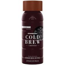 Starbucks Black Unsweetened Cold Brew Coffee 1 Quart Walmart Com Coffee Brewing Cold Brew Coffee Cold Brew