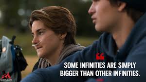 Some infinities are bigger than other infinities. okay? Infinity Movie Quotes Magicalquote