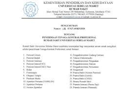 Rumah Sakit Uns Buka Lowongan Pekerjaan Untuk Lulusan Sma S2 Minat Halaman All Kompas Com