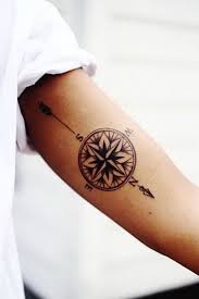 This half sleeve koi fish tattoo design actually looks like a giant whale. 20 Awesome Compass Tattoo Ideas For Creative Juice