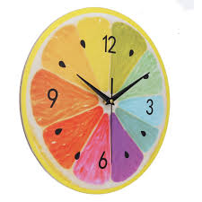 Bird wall clock home alarm cuckoo watch gold modern living room decorations new. Wall Clock Family Kitchen Silent Scanning Modern Elegant Fruit Creative Digital Clock Home Decoration Gift Buy At A Low Prices On Joom E Commerce Platform