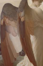 Frederic Leighton Elijah In The Wilderness Detail 1877 78 Angel Art Classic Art Angel