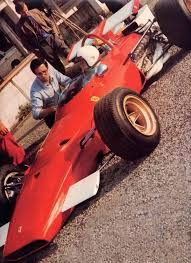 Chris Amon Mauro Forghieri Ferrari 312b Monaco 1969 Ferrari Racing Ferrari Scuderia Ferrari F1
