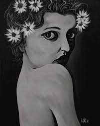 Drew Daisy 2BW Bath Towel