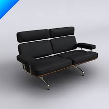 Eames dar armchair reproduction $139.00 $319.00. Eames Sofa Von Herman Miller 3d Modell Turbosquid 622379