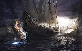 Maybe you would like to learn more about one of these? Painting Of Pirate Boat Sailing Ship Fantasy Art Artwork Dark Vehicle Hd Wallpaper Wallpaperbetter