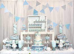 Baby Blue And Gray Elephant Baby Shower Elephant Baby Shower Decorations Gray Elephant Baby Shower Elephant Baby Shower Theme