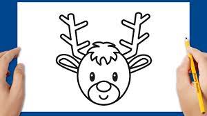 Comment dessiner un renne de Noël étape par étape 🦌🎅 - YouTube