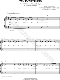 Gladiator Now We Are Free Piano Version Sheet Music Shakira Try Everything Sheet Music Easy Piano In C Major Download Print Sheet Music Download Sheet Music Easy Piano