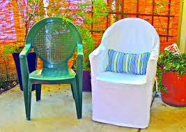 20 Amazing Diy Garden Furniture Ideas Chair Makeover Plastic Garden Chairs Plastic Chair Covers