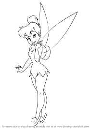 Learn How To Draw Tinker Bell Fairy From Tinker Bell Tinker Bell Step By Step Drawing Tutorials How to draw a fairy in 6 different options! learn how to draw tinker bell fairy