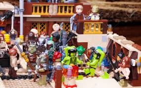 Remove the roof to delight in the authentic details. Russian Samara January 24 2019 Lego Star Wars Minifigures Bar Cantina Mos Eisley On Tatooine Stock Photo Picture And Royalty Free Image Image 120917096