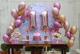 Festa Rose Gold Decoracao Simples E Barata Cantinho Da Sonia Moura