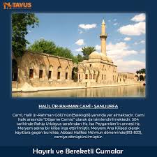 Halil Ur Rahman Cami Sanliurfa Goller Camiler Cemaat