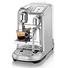 For nespresso machines, use a nespresso descaling kit which gently eliminates lime scale build up to ensure that your tasting experience is enjoyable every single day. Creatista Pro Nespresso Machine Breville