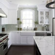 White Cabinets Marble Counters Dark Wood Floors Kitchen Inspirations Kitchen Design Kitchen Renovation