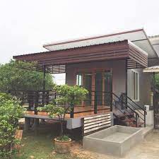 สร างบ านเองงบน อย ใช เวลาไม นาน รวมท งหมดจบท 180 000 บาทเท าน น สถาป ตยกรรมบ าน บ านโมเด ร น แบบชานบ าน