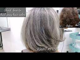 Going gray from black or dark brown color seems the most difficult; Salt And Pepper Hair Color Grayhair Silvergray Fashionistas Youtube