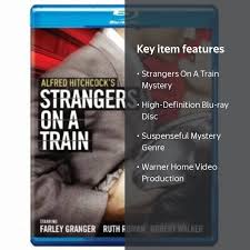 Warner Bros., Blu-ray, Strangers On A Train, Mystery & Suspense -  Walmart.com