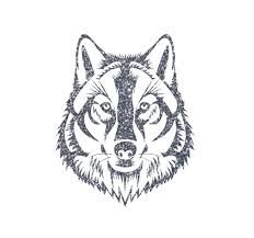 Si vous n'aimez pas les tatouages permanents, vous pouvez opter pour une variante temporaire en utilisant un sticker autocollant. Tete Loup Motif Thermocollant Animaux Loups Flex Textile
