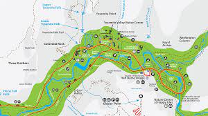Yosemite Valley Trail Map The Yosemite Peregrine Lodge - Hikes In Yosemite Valley - Four Mile Trail