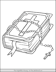 These activities, prepared by our sunday gospel team, are free for you to print and share with your family, classroom, or parish. Rosary Coloring Pages The Catholic Kid