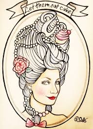 Who said then let them eat cake? Let Them Eat Cake By Radgurltotherescue Deviantart Com On Deviantart Tattoo Style Art Drawings Let Them Eat Cake