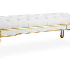 Maybe you would like to learn more about one of these? Serafina Mirrored Bench Ivory Gold From One Kings Lane