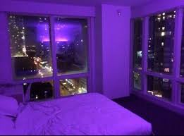 Black And Purple Room Aesthetic Purple Aesthetic Neon Room Aesthetic Rooms Neon Bedroom