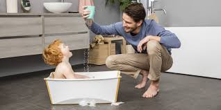 Love how it doesn't take up a lot of space, its foldable and light weight. Stokke Flexi Bath