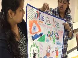 Digital India Poster Making Event Iba Gr Noida Youtube